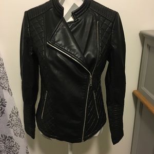 Olivia Miller Faux Leather Jacket